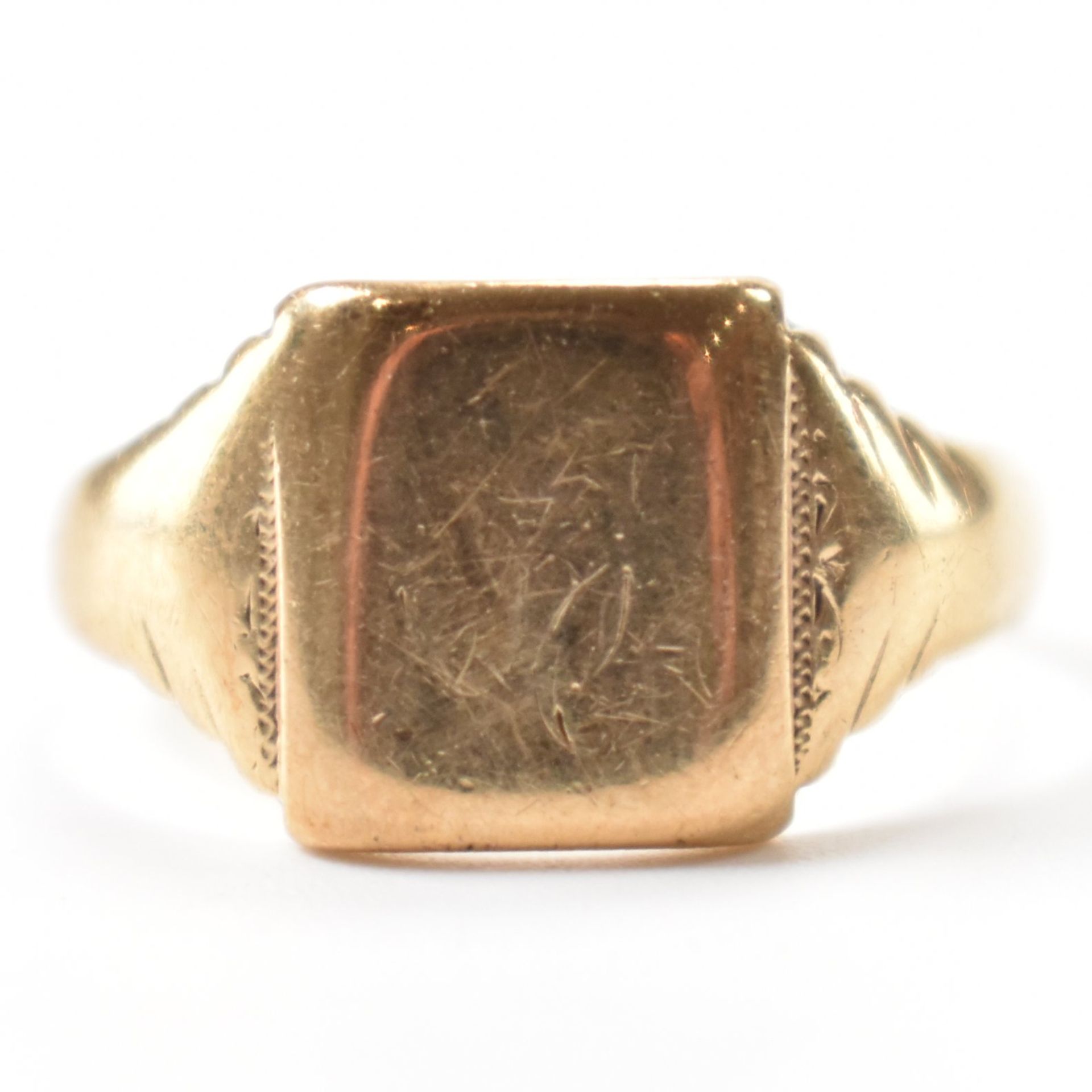 HALLMARKED 9CT GOLD SIGNET RING