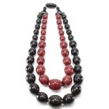 FIOCCHI - VINTAGE ITALIAN DESIGNER BEAD NECKLACE