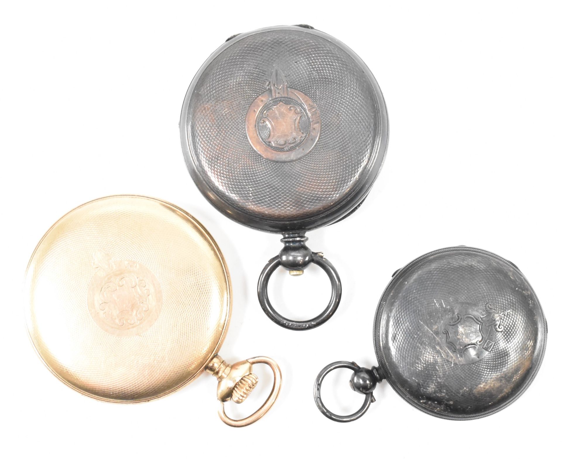 THREE VINTAGE POCKET WATCHES - KENDAL & DENT - Bild 5 aus 5