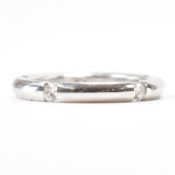 FRENCH PLATINUM & DIAMOND ETERNITY BAND