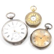 SELECTION OF VINTAGE POCKET WATCHES