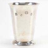 SILVER BARKER ELLIS SILVER CO FOOTED CUP