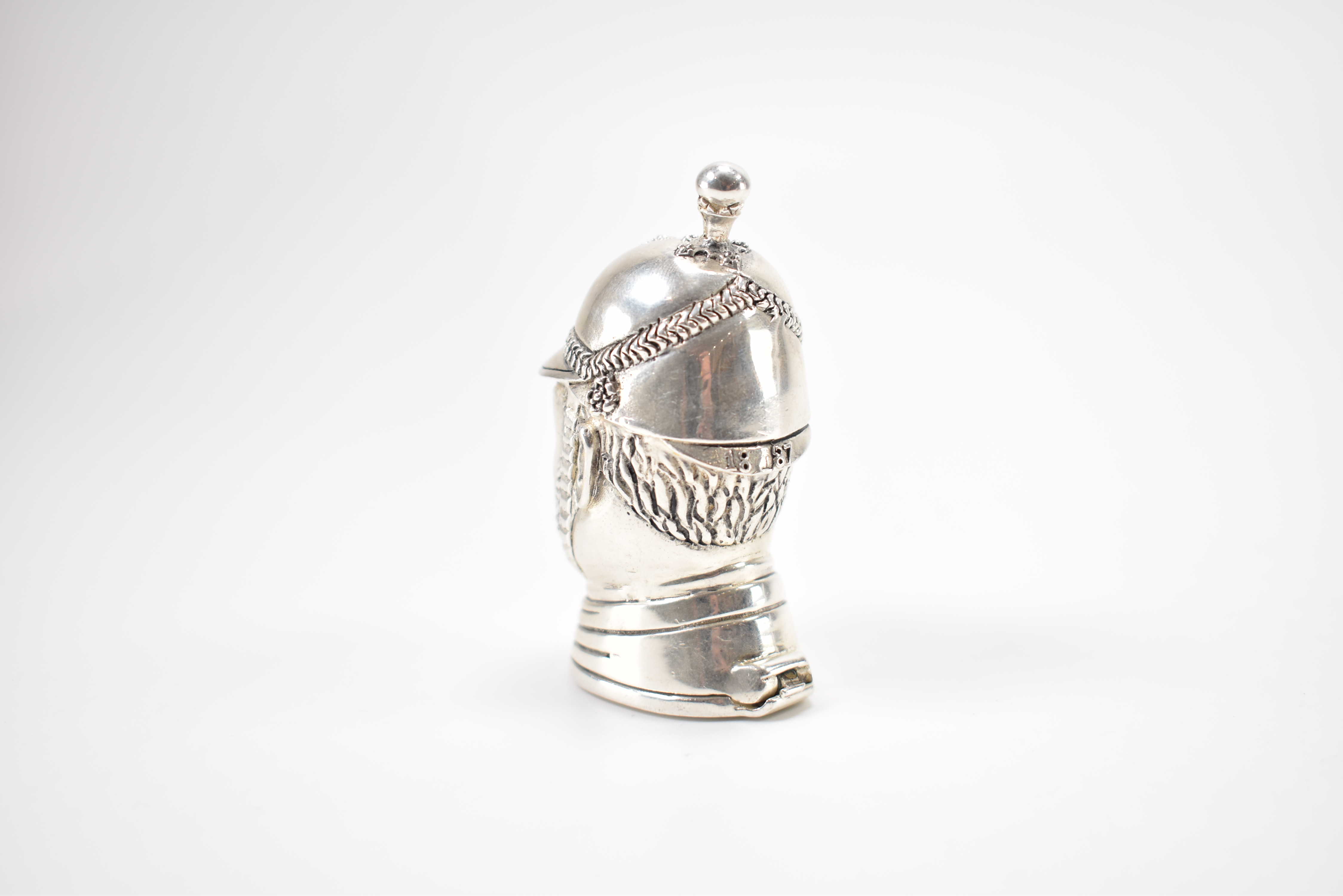 SILVER PLATED VESTA IN THE FORM OF AN EDWARDIAN POLICEMAN - Image 2 of 5