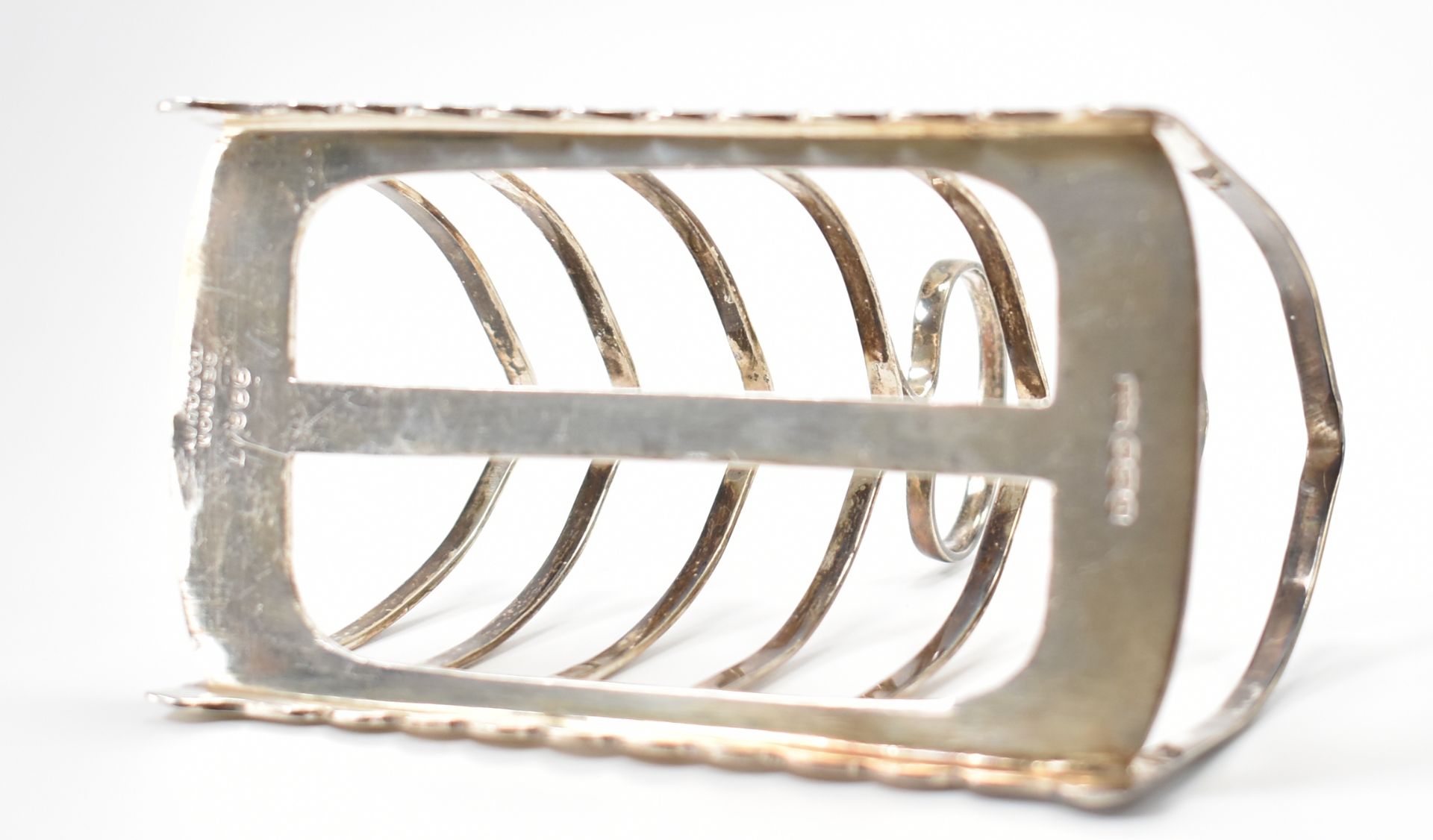 1930S JAMES DIXON & SONS SILVER TOAST RACK - Image 3 of 5