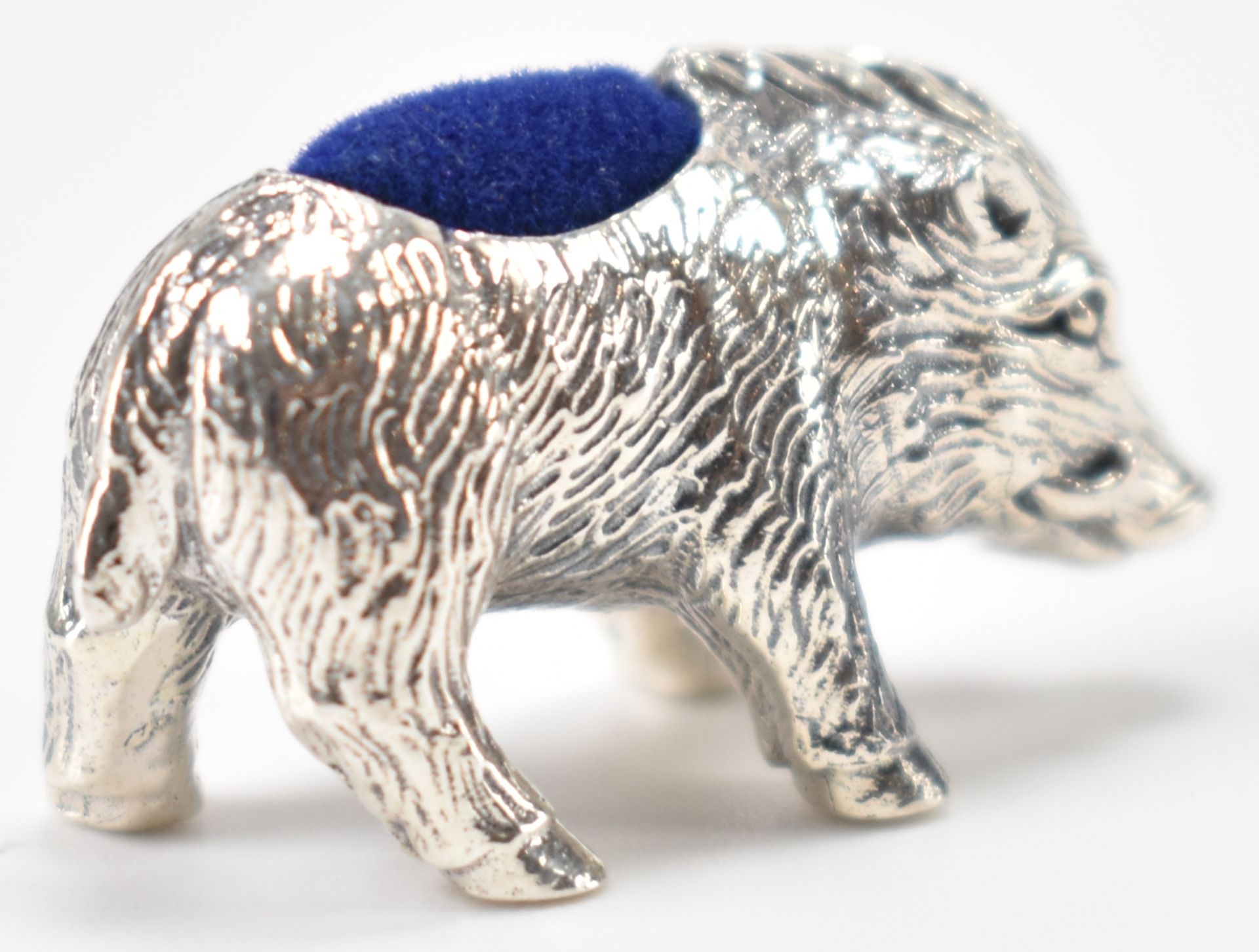 SILVER WILD BOAR PIN CUSHION - Image 2 of 5