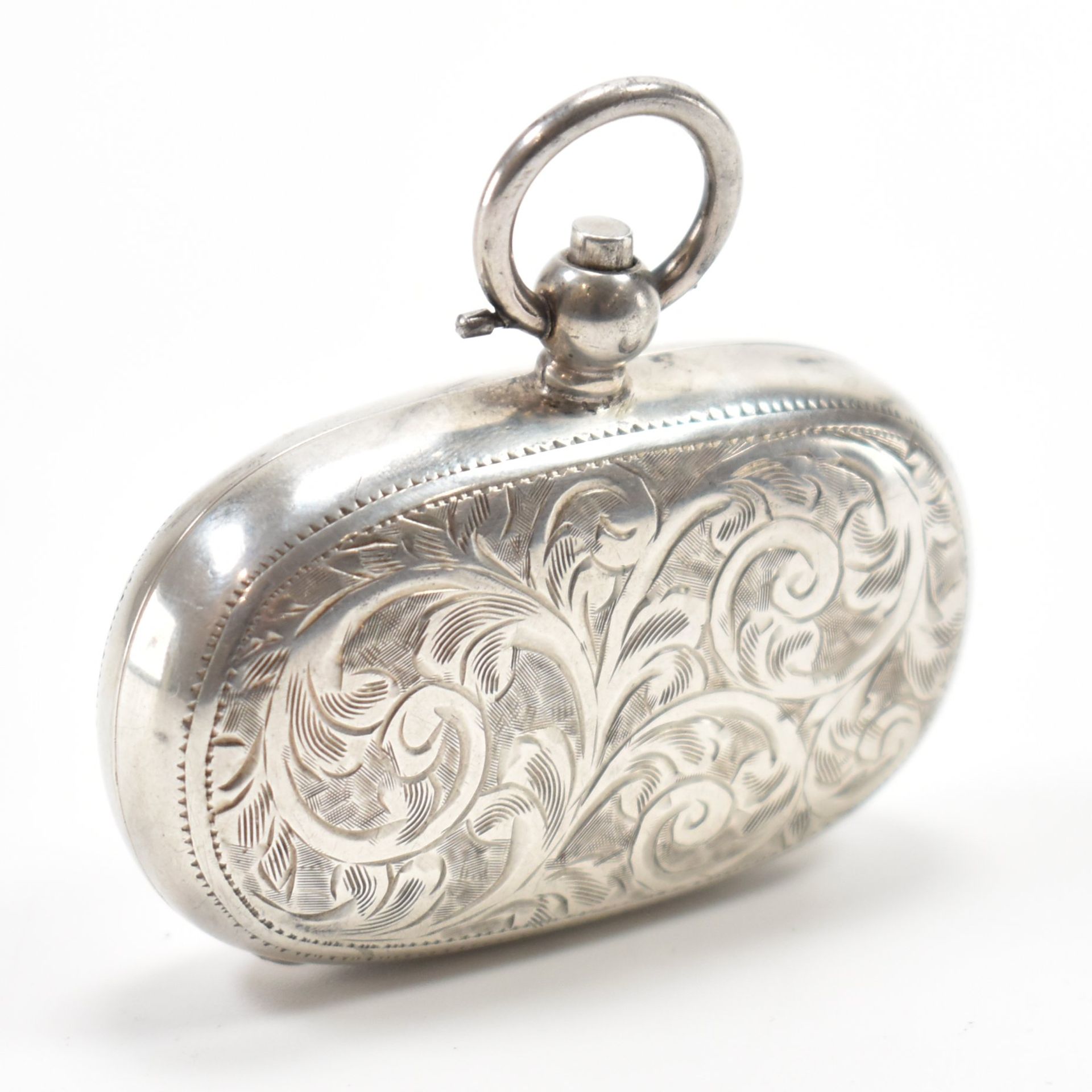 ANTIQUE SILVER HALLMARKED SOVEREIGN CASE - Image 2 of 5