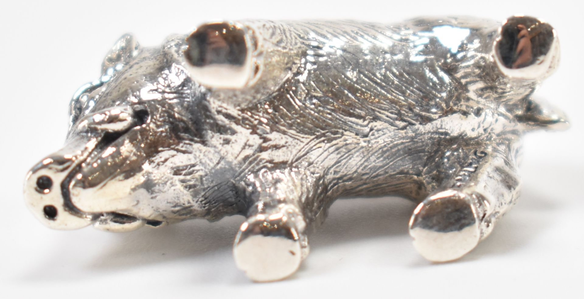 SILVER WILD BOAR PIN CUSHION - Image 5 of 5