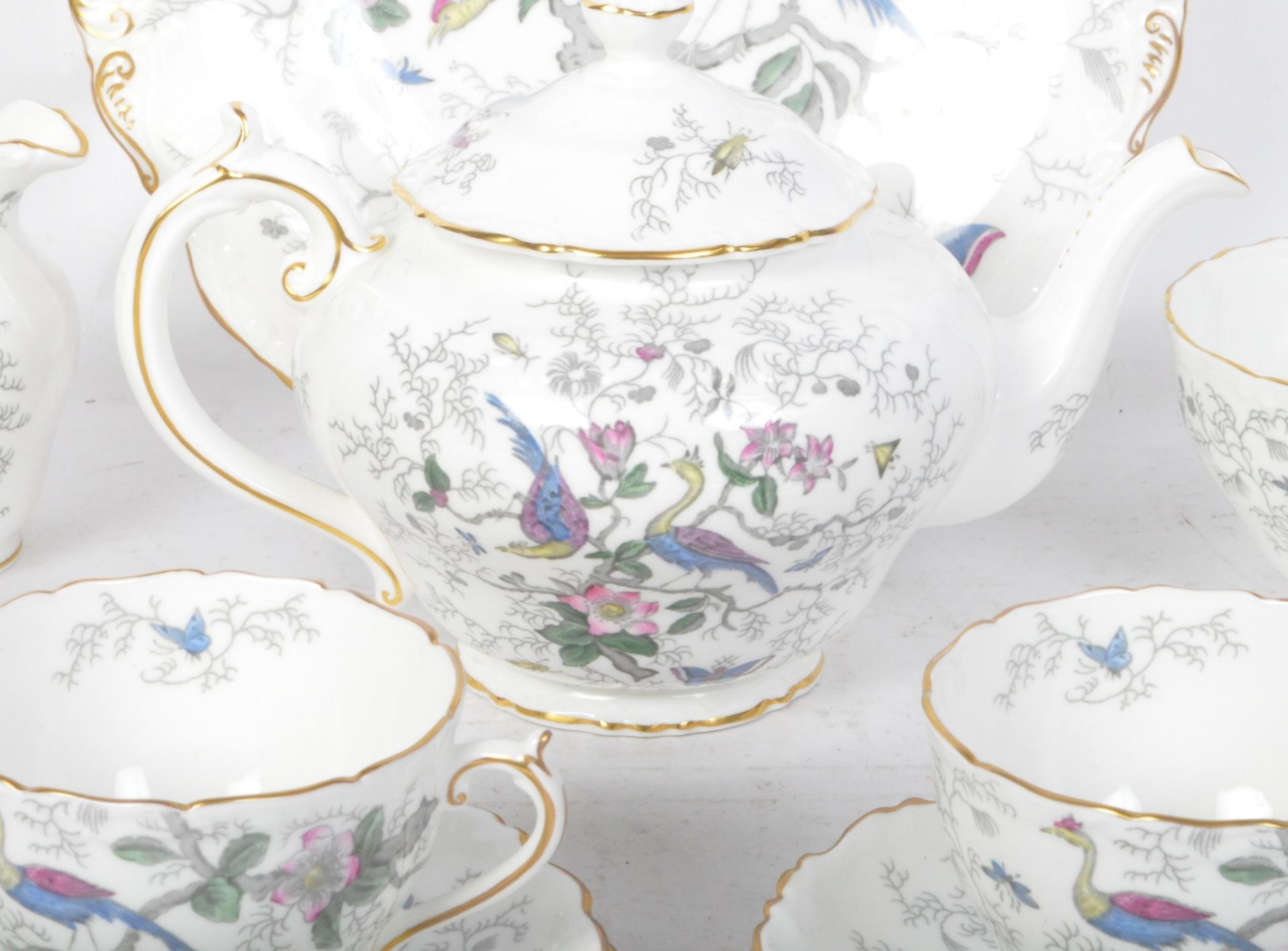 COALPORT - FINE BONE ENGLISH CHINA TEA SERVICE - Bild 4 aus 7