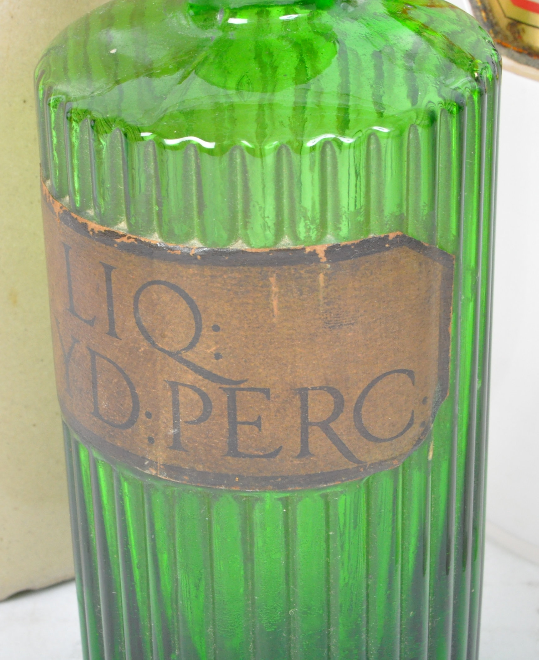 COLLECTION OF EARLY 20TH CENTURY PHARMACY GLASS BOTTLES - Image 5 of 5