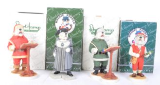 DOGGIE PEOPLE – ROBERT HARROP – X4 FIGURINES / STATUES