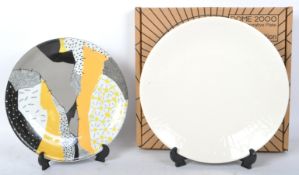GERMAN ABSTRACT DESIGN & DOME 2000 LIMITED EDITION PLATES