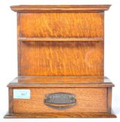 1920S OAK TOBACCO PIPE STAND