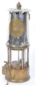 EARLY 20TH CENTURY BRASS WELSH MINERS LAMP