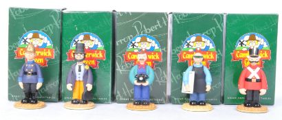 CAMBERWICK GREEN – ROBERT HARROP – X5 FIGURINES / STATUES