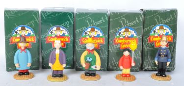 ROBERT HARROP - CAMBERWICK GREEN - FIVE STATUES