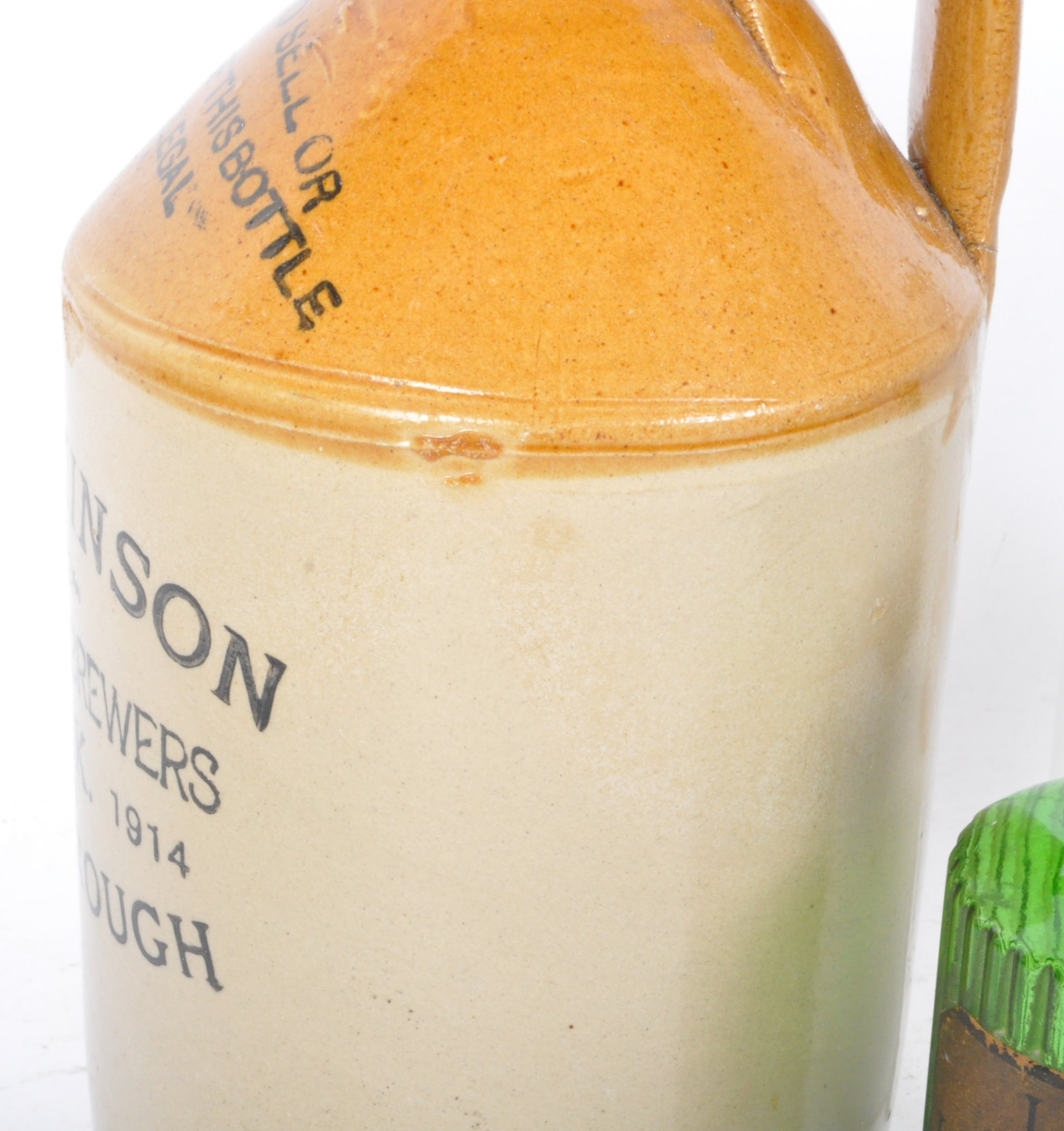 COLLECTION OF EARLY 20TH CENTURY PHARMACY GLASS BOTTLES - Image 2 of 5