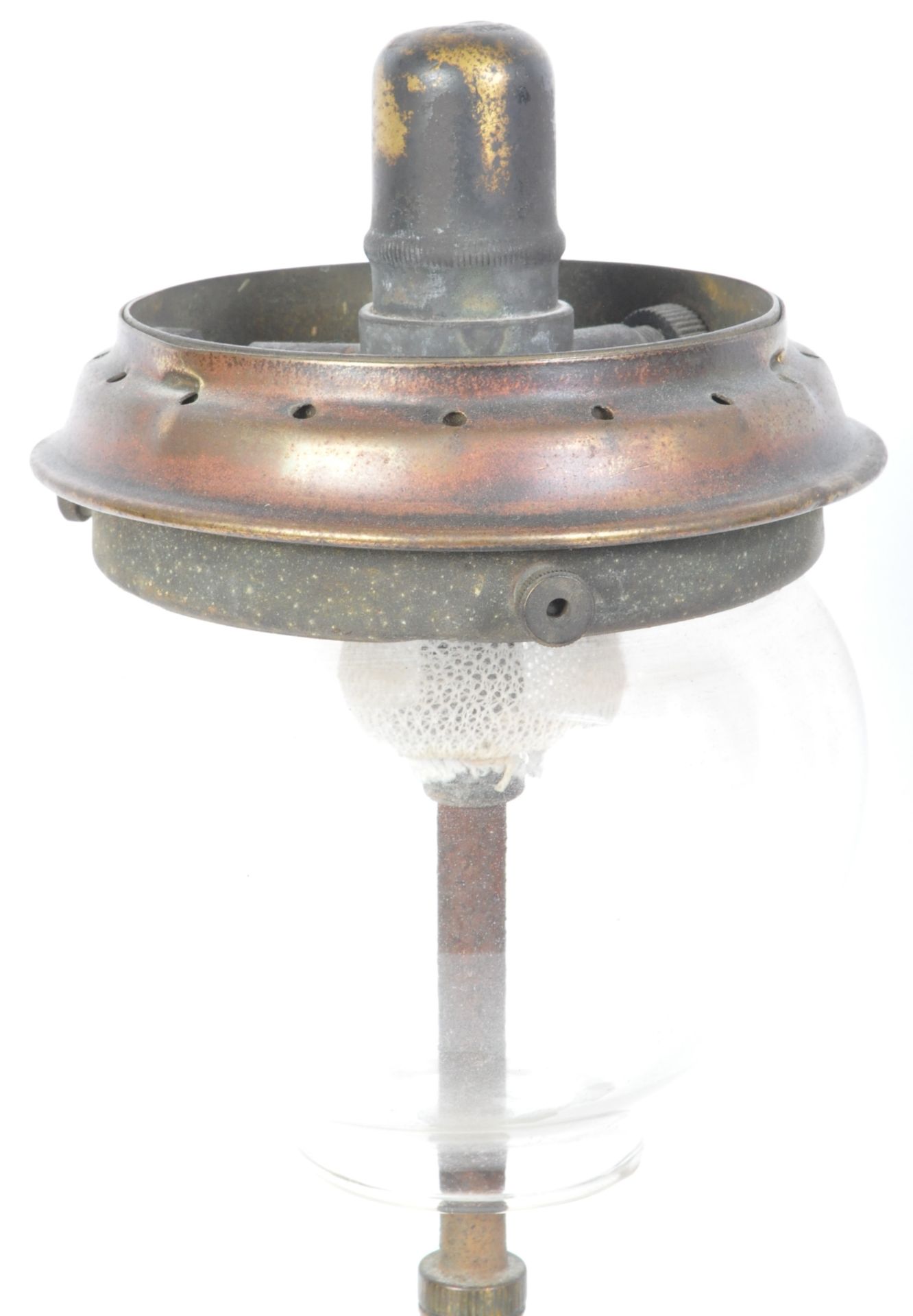 EARLY 20TH CENTURY PARAFFIN STREET LAMP OIL LAMP - Bild 2 aus 5