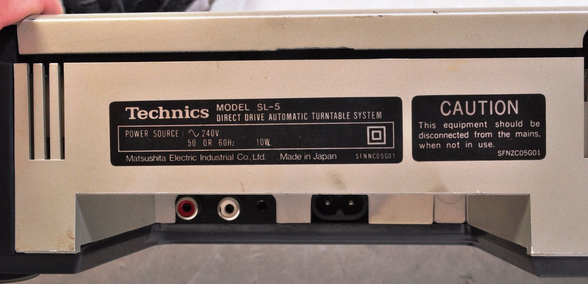 COLLECTION OF VINTAGE AUDIO - FOSTEX - TECHNICS - Image 6 of 6