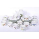 PORSGRUND OF NORWAY - 1960S BONE CHINA TEA SERVICE