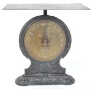 VINTAGE 20TH CENTURY CAST METAL SALTER SCALES