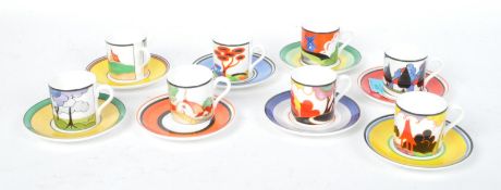 20TH CENTURY LIMITED EDITION CLARICE CLIFF LIMITED EDITION TEA SET