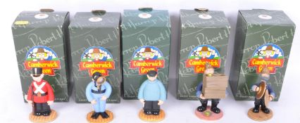 CAMBERWICK GREEN – ROBERT HARROP – X5 FIGURINES / STATUES