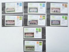 ASSORTMENT OF SIGNED COUNTRY CRICKET STAMP FIRST DAY COVERS