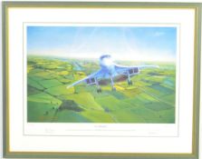 CONCORDE INTEREST - ' 002 AIRBORNE ' - LTD ED AUTOGRAPHED PRINT