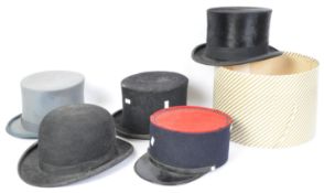 COLLECTION OF VINTAGE 20TH CENTURY HATS