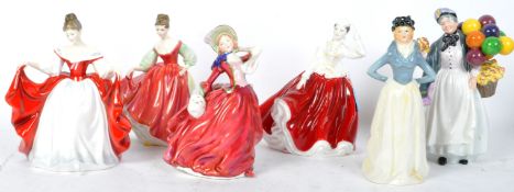 COLLECTION OF ROYAL DOULTON FIGURINES