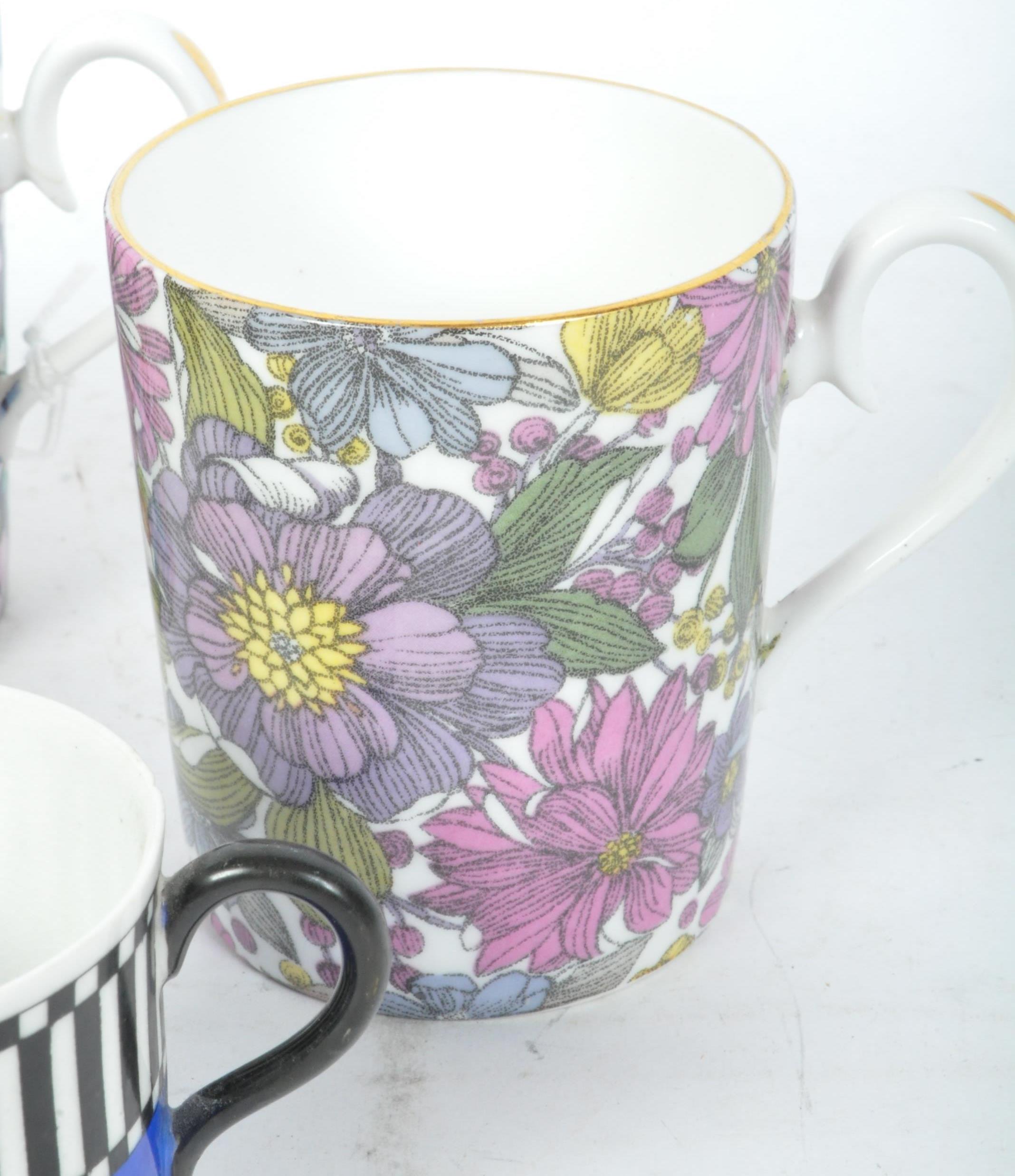 FIVE VINTAGE & EARLIER ROYAL ALBERT & ROYAL WORCESTER COFFEE CUPS - Image 4 of 5