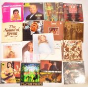 LARGE COLLECTION OF VINTAGE LP LONG PLAY VINYL RECORDS