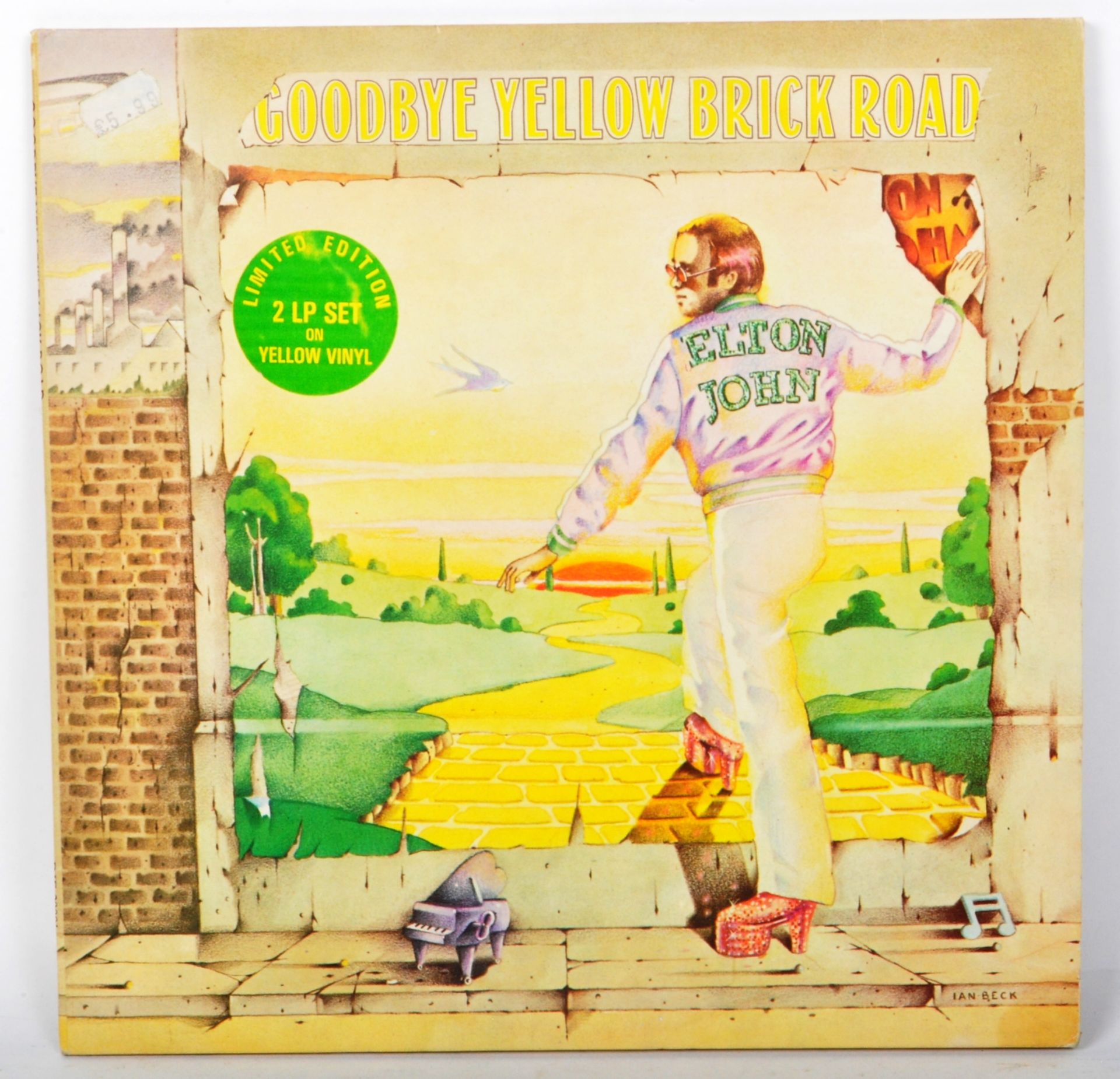 ELTON JOHN - GOODBYE YELLOW BRICK ROAD - LP VINYL RECORD