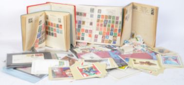 LARGE COLLECTION OF VINTAGE 20TH CENTURY STAMPS