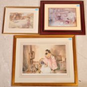 WILLIAM RUSSELL FLINT - COLLECTION OF THREE PRINTS