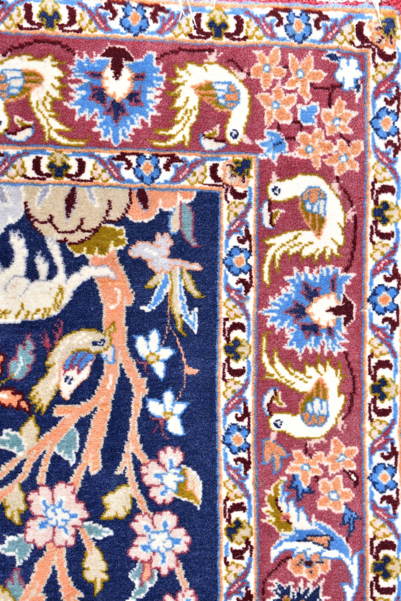 20TH CENTURY ISFAHAN FLOOR CARPET RUG - Bild 2 aus 8