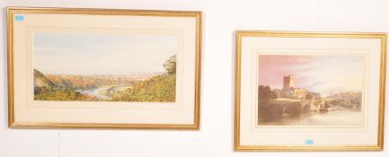 OF BRISTOL INTEREST - TWO K. S. TADD VINTAGE BRISTOL WATERCOLOURS