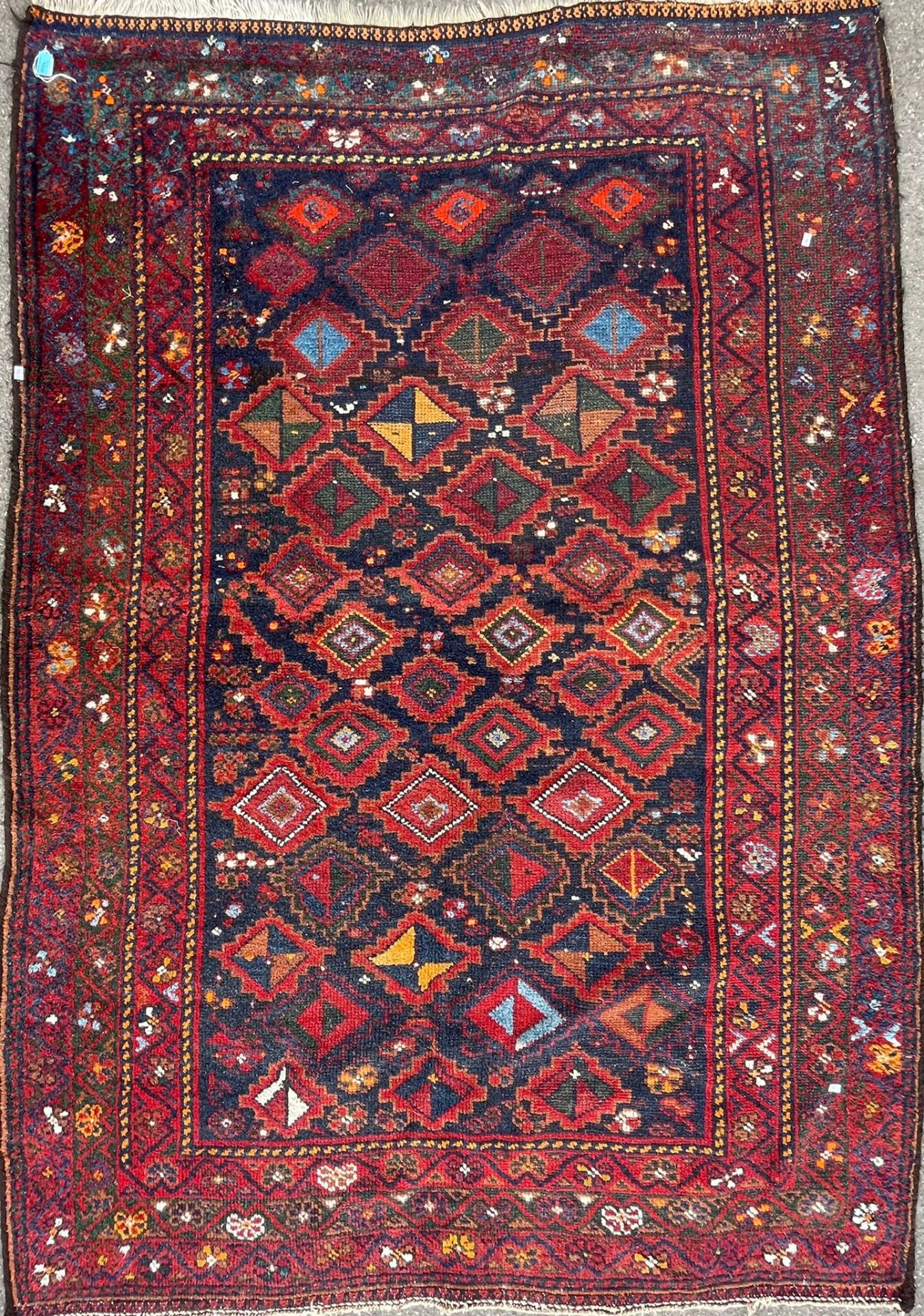 MID 20TH CENTURY PERSIAN ISLAMIC BACHITAR RUG