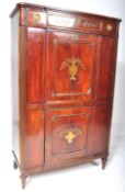 19TH CENTURY MAHOGANY SECRETAIRE / ABBATANTE