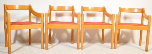 SET OF FOUR RETRO VINTAGE HABITAT DINING CHAIRS