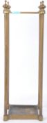 20TH CENTURY BRASS WALKING STICK STAND