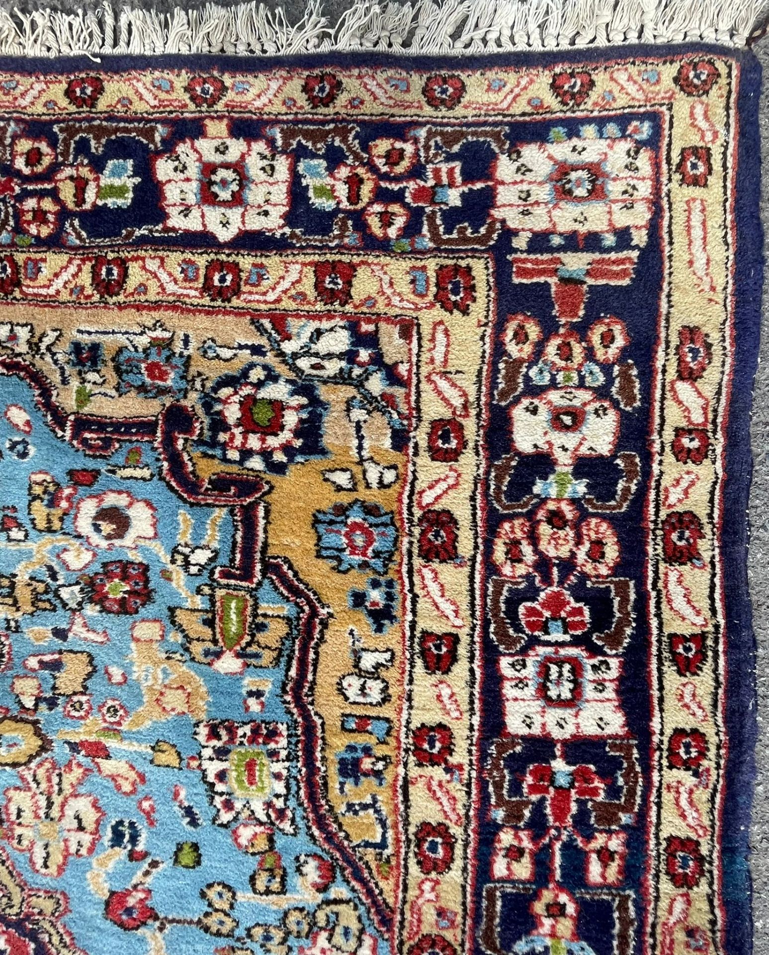 MID 20TH CENTURY HAMADAN PERSIAN FLOOR RUG - Bild 3 aus 4