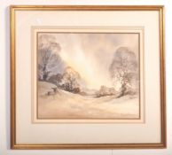 MICHAEL AUBREY - VINTAGE 20TH CENTURY WATERCOLOUR PAINT