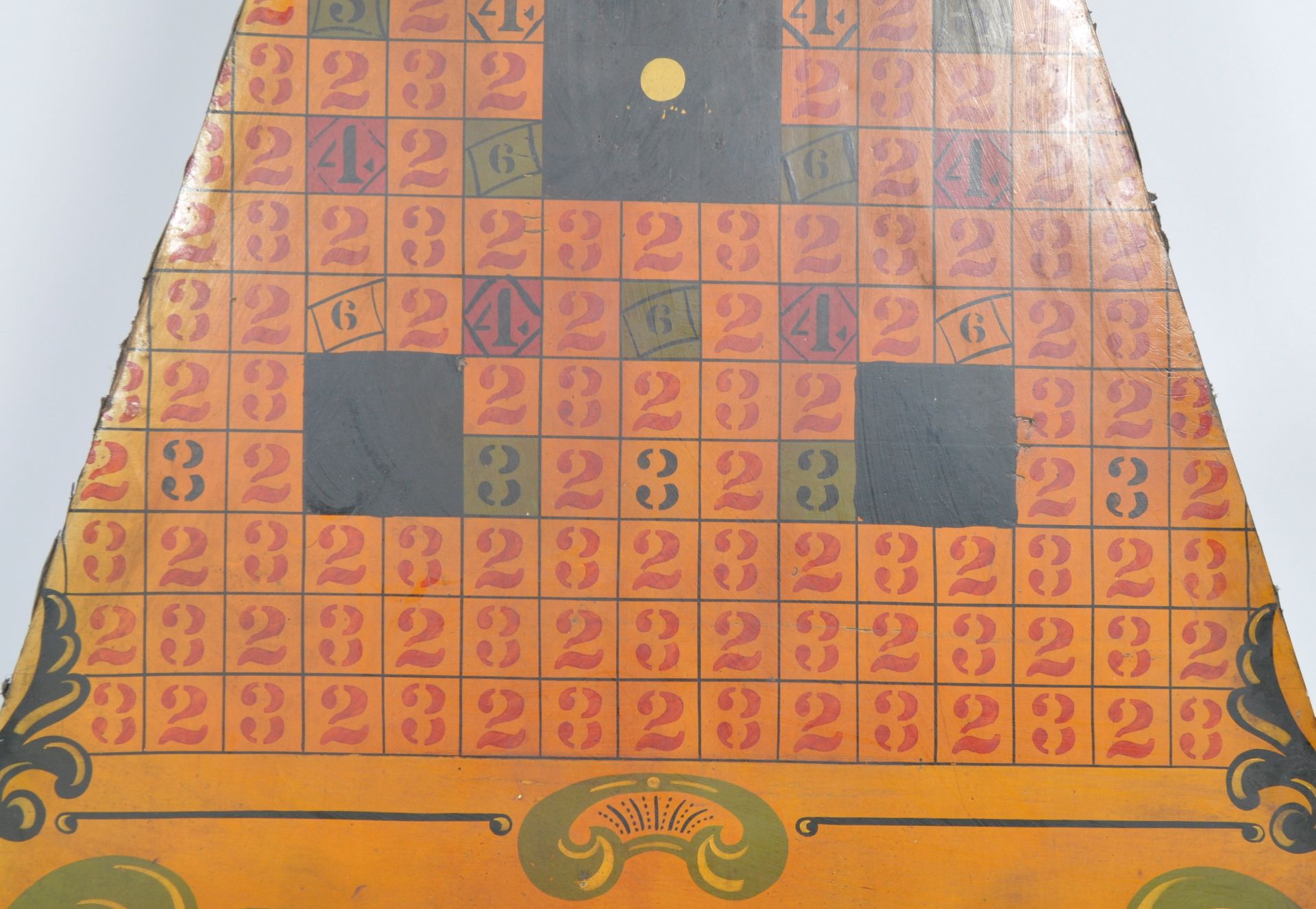 CLEAR THE LINES - MID CENTURY FAIRGROUND WOODEN GAMES BOARD - Bild 5 aus 5