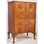 VINTAGE 20TH CENTURY ART DECO STYLE WALNUT CABINET