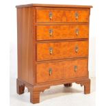 20TH CENTURY BIRDS EYE MAPLE BACHELORS CHEST OF DRAWERS