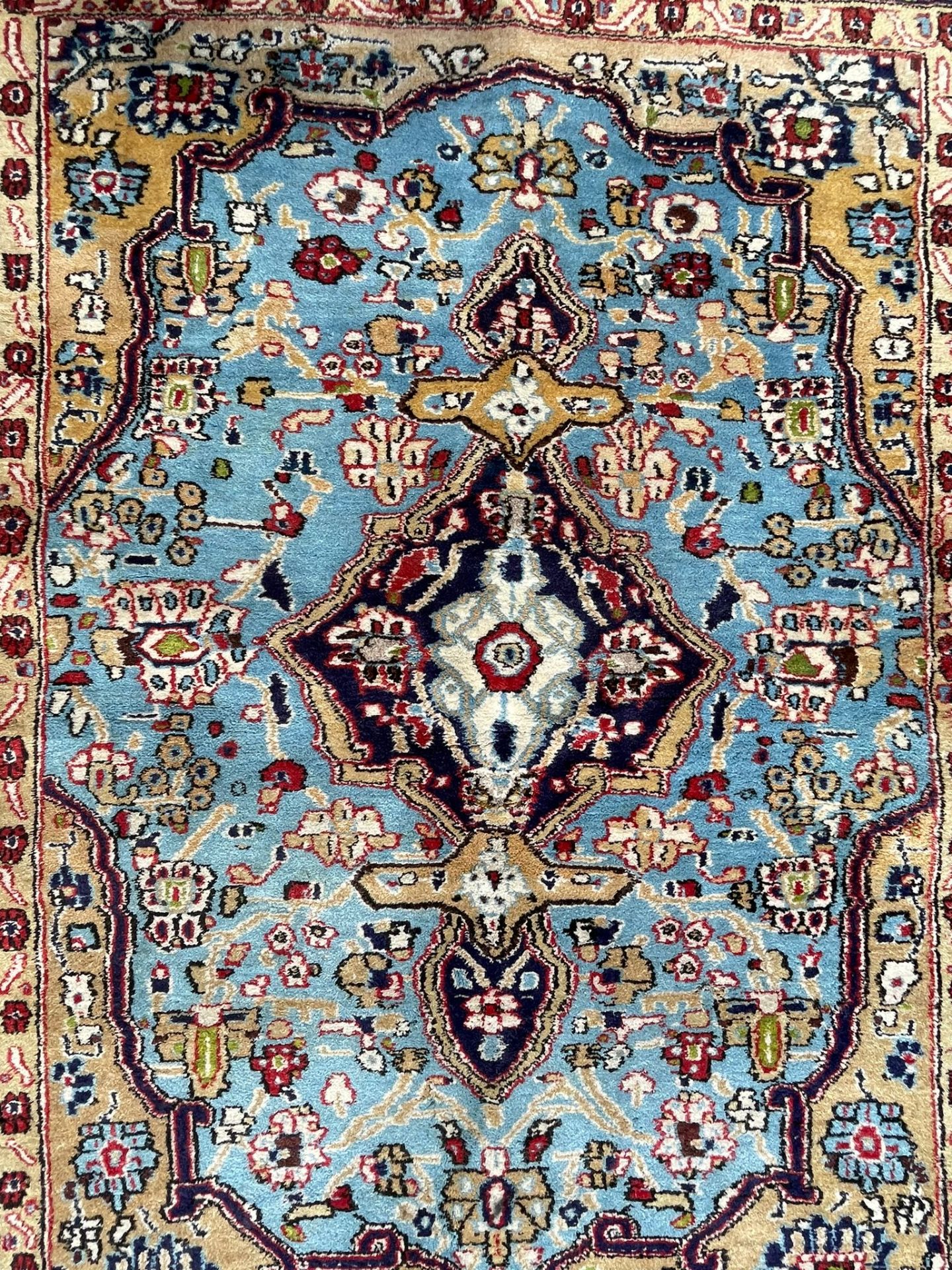 MID 20TH CENTURY HAMADAN PERSIAN FLOOR RUG - Bild 4 aus 4