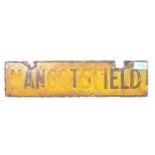 LOCAL BRISTOL INTEREST - RAILWAY SIGN - MANGOTSFIELD