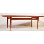 POUL JENSEN - A RETRO MID 20TH CENTURY DANISH TEAK COFFEE TABLE