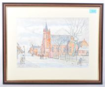CHARLES HENRY ROGERS - AN ORIGINAL WATERCOLOUR PAINTING